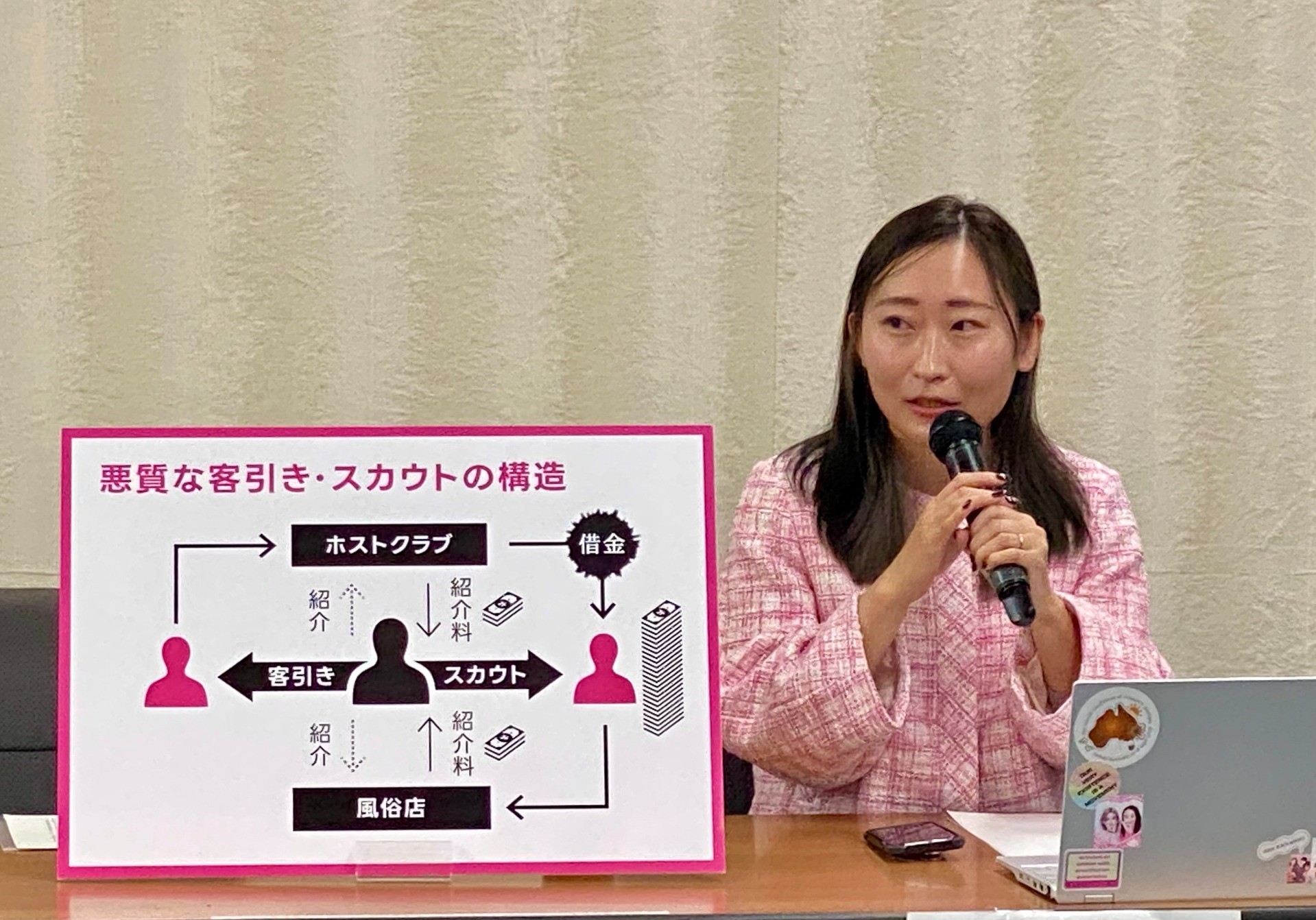 【記者会見】歳末に増加する悪質な客引き・スカウト行為の実態公表と緊急提言に関する記者会見